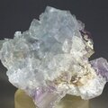 Blue Sky Fluorite with Mauve Crystals ~52mm