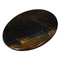 Blue Tiger Eye Palm Stone ~70x50mm