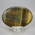 Blue Tiger Eye Palmstone (Extra Grade) ~70x50mm