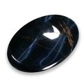 Blue Tiger Eye Thumb Stone