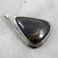 Boulder Opal 925 Silver Pendant ~44mm