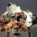 Calcite and Aurichalcite Mineral  ~72mm