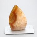 ATTRACTIVE Carnelian Crystal Flame ~68x45mm