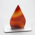 Carnelian Crystal Flame ~69x42mm
