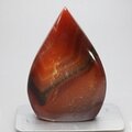 Carnelian Crystal Flame ~80x54mm