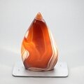 Carnelian Crystal Flame ~82x49mm