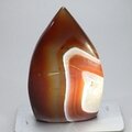 Carnelian Crystal Flame ~82x51mm