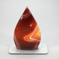 Carnelian Crystal Flame ~84x52mm
