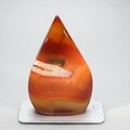 Carnelian Crystal Flame ~89x56mm