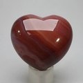 Carnelian Crystal Heart ~45mm