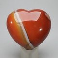 Carnelian Crystal Heart ~45mm