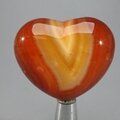 Carnelian Crystal Heart ~45mm