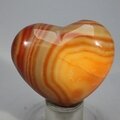 Carnelian Crystal Heart ~46mm