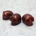 Carnelian Crystal Skull ~5cm