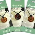 Carnelian Donut Necklace 'Joy'