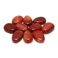 Carnelian Drilled Tumble Stone