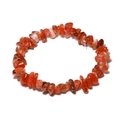 Carnelian Gemstone Chip Bracelet