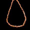 Carnelian Gemstone Necklace with clasp - 17 Inches