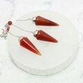 Carnelian Long Drop Pendulum
