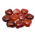 Carnelian Mini Crystal Heart - 25mm