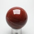 Carnelian Red Banded Agate Crystal Sphere ~50mm