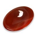 Carnelian Thumb Stone ~40mm