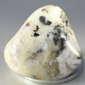 Cassiterite in Quartz Tumblestone ~25mm