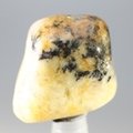 Cassiterite in Quartz Tumblestone ~27mm