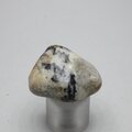 Cassiterite in Quartz Tumblestone ~29mm