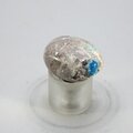 Cavansite & Stilbite Tumblestone ~25mm