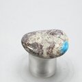 Cavansite & Stilbite Tumblestone ~31mm