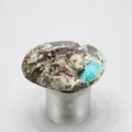 Cavansite & Stilbite Tumblestone ~33mm