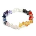 Chakra Gemstone Chip Bracelet