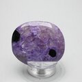 Charoite Polished Flat TumbleStone ~45mm