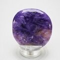 Charoite Polished Flat Tumblestone ~48mm