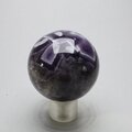 Chevron Amethyst Crystal Sphere ~45mm