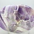 Chevron Amethyst Palmstone (Extra Grade) ~70 x 50 mm