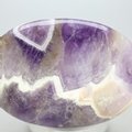 Chevron Amethyst Palmstone (Extra Grade) ~70 x 50 mm