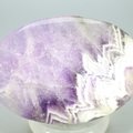 Chevron Amethyst Palmstone (Extra Grade) ~70 x 50 mm