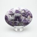 Chevron Amethyst Palmstone (Extra Grade) ~70x50mm