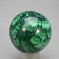 Chrysocolla & Malachite Crystal Sphere ~39mm