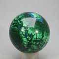 Chrysocolla & Malachite Crystal Sphere ~41mm