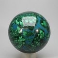 Chrysocolla & Malachite Crystal Sphere ~50mm