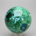 Chrysocolla & Malachite Crystal Sphere ~51mm