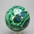 Chrysocolla & Malachite Crystal Sphere ~52mm