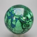 Chrysocolla & Malachite Crystal Sphere ~54mm