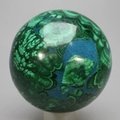 Chrysocolla & Malachite Crystal Sphere ~56mm