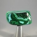 Chrysocolla and Malachite Polished Stone ~42mm