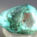 Chrysocolla and Malachite Polished Stone ~45mm