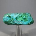 Chrysocolla and Malachite Polished Stone ~63mm